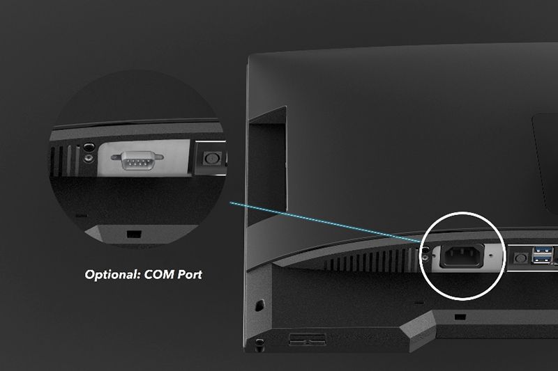 Расширенный COM-порт поддерживает AIO настольный компьютер для принтера, факса и проектора.